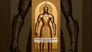 Ai Draws Armour of God as Biblical Characters [upl. by Airdnaxela482]