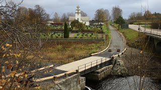 Gamla Kanalbron i Töcksfors  återinvigning efter restaurering 19 oktober 2024 [upl. by Neeuq774]