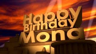 Happy Birthday Mona [upl. by Trebla]