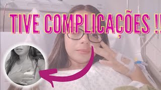 Tive complicações 😢 Mamoplastia Redutora Sem Prótese ❤️  Parte 2 [upl. by Enelrats]