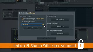 FL STUDIO  How to Unlock FL Studio With Your Account Login Credentials [upl. by Kammerer696]