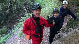 Sidcot swallet through the lobster pot cave adventure climbing mendips [upl. by Nagiem]