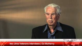 Ed McHenry USN Corpsman  Iwo Jima Veterans Interviews [upl. by Lejna528]