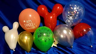 FUN BIRTHDAY BALLOONS POP PART45 [upl. by Scales627]