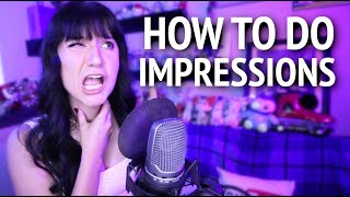 How to do Voice Impressions [upl. by Leirua]