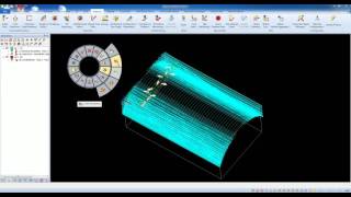 Alphacam 3D Projection and Engraving [upl. by Gnoix179]