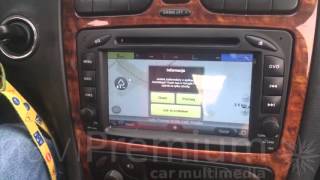 RADIO NAWIGACJA MERCEDES W203 W209 W163 W210 VITO ANDROID 444 naviPremium [upl. by Alfonse]