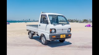 Walk Through amp Test Drive  Immaculate 1993 Mitsubishi Minicab [upl. by Leesen]