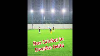 Box Cricket In Dwarka Delhi  Challenger Dugout and Cricket Academy Near Paras Dews Aprt Sec 106 [upl. by Neirual]