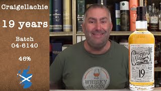 Craigellachie aged 19 years Speyside Single Malt Scotch Whisky Review by WhiskyJason [upl. by Ijies216]