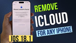 NEW METHOD iUltra 2024 Tool PERMANENT Remove iCloud ID Activation Lock on iOS 18iOS 181 [upl. by Htebharas]