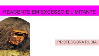 REAGENTE EM EXCESSO E REAGENTE LIMITANTE [upl. by Haras327]