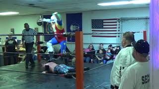 Doink The Clown VS Mr Thriller Johnny Mercury [upl. by Louanna146]