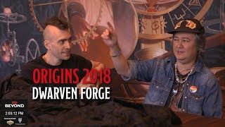 Dwarven Forge Interview at Origins 2018 [upl. by Sirod]