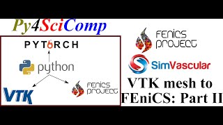 Importing 3D mesh into FeniCS XML to h5 [upl. by Goldner349]