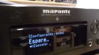 Reproductor audio en Red Marantz NA6005 [upl. by Oiretule]