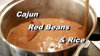 Cajun Red Beans amp Rice Recipe [upl. by Rafaello]