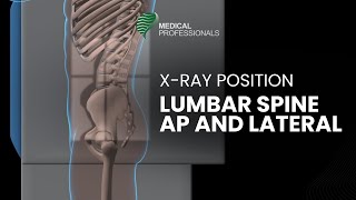 Radiographic Positioning Lumbar Spine AP and Lateral [upl. by Murage]