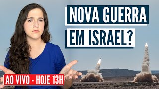 O QUE ESTÁ ACONTECENDO EM ISRAEL Noticias ao vivo no Israel com Aline [upl. by Kristine]