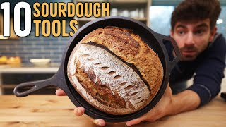 10 Sourdough Tools For Life Changing Bread [upl. by Ffilc391]