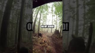 HOW NOT TO HIT A BRAND NEW JUMP mtb [upl. by Affra]