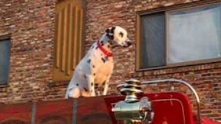 Budweiser Dalmation on parade wagon Dixon Illinois [upl. by Tanny]