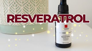 Un gran ANTIOXIDANTE RESVERATROL LIDHERMA Beneficios efectos textura opinión personal [upl. by Ayvid]