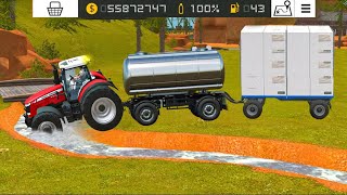 Fs18 Multiplayer  How To Get Milk And Wool In Fs 18  Farming Simulator 18 Timelapse fs18 [upl. by Oates538]