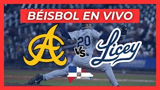 ÁGUILAS CIBAEÑAS VS TIGRES DEL LICEY EN VIVO 🔴 [upl. by Constantin]