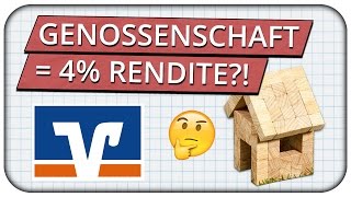 Wohnungsbaugenossenschaften mit 4 Rendite Was ist eine Baugenossenschaften überhaupt 🏢 [upl. by Nylrehc]