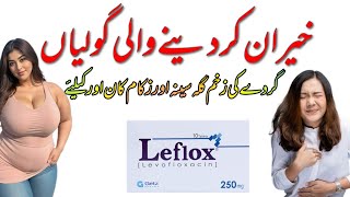 Levofloxacin tablets 500 mg Urdu  Hindi  leflox tablet 250 mg 500 mg  Leflox 500 mg uses Dose [upl. by Enitsugua]