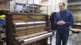 Rebuilding an Antique Piano Before and After [upl. by Willis]