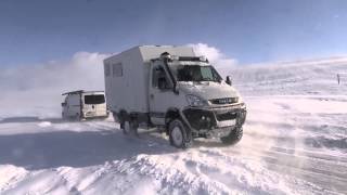 Winter in Island mit einem Iveco Daily 4x4 [upl. by Inus]