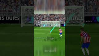 Grenada RB Penalty kick G Gumbau Goal in the pes efootball pesmobile pesgamers pes2024 pes24 [upl. by Suiramaj]