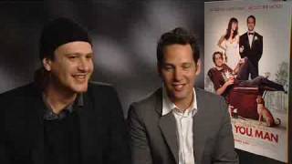 Paul Rudd and Jason Segel on I LOVE YOU MAN  Entertainmentie [upl. by Leupold]