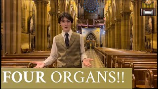 This Church Has FOUR Pipe Organs A Tour of St Marys Cathedral Sydney [upl. by Winifred]