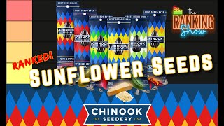 Sunflower Seeds Taste Test Chinook Seedery Flavors Ranked  The Ranking Show [upl. by Nevile]