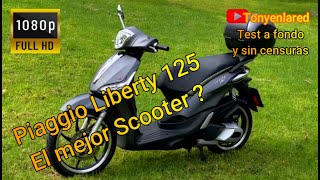 🛵 Piaggio liberty 125  S 2023Es el mejor Scooter para comprar [upl. by Silvain]