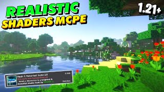 MANTAPZ  TOP 1 SHADERS MCPE 121 amp 120 REALISTIC TERBAIK  NewB Shaders rtx shaders minecraft [upl. by Preiser241]