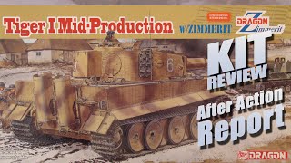 InBox and Build Review Dragon 6700 Tiger I MidProduction wZimmerit in 135 [upl. by Lauhsoj]