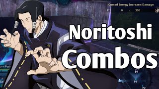 Noritoshi Kamo Combos  Jujutsu Kaisen Cursed Clash NEW DLC [upl. by Paviour564]