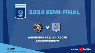 2024 Waratah Cup SemiFinal Highlights – Blacktown City v APIA Leichhardt FC [upl. by Girand853]