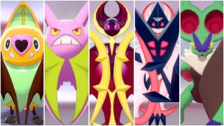 FULL BAT POKEMON TEAM Shiny Lunala Crobat Swoobat Necrozma Dawn Wings Noivern Zubat [upl. by Yroc]