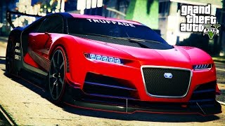 GTA Online Fully Upgraded NERO CUSTOM Super Car Showcase GTA 5 ImportExport DLC [upl. by Rramel61]