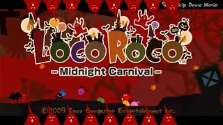 LocoRoco Midnight Carnival Title Theme Animatic 2009 Sony [upl. by Urien]