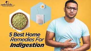 Top 5 Home Remedies For Indigestion  Fennel Tea Recipe [upl. by Ilka]