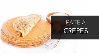 Comment faire des crêpes  Pâte à crêpe inratable [upl. by Aroled578]