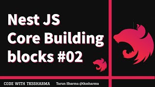 Nest JS Advanced Course  Core Building Blocks with Modules and PNPM Packages 02 [upl. by Amehr]