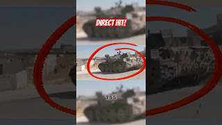 T55 OBLITERATED by ATGM Strike – Syrian Civil War [upl. by Kelbee]