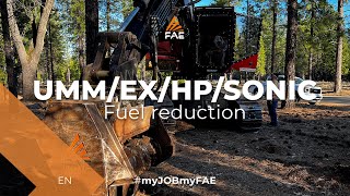 The UMMEXHPSonic  FAEs forestry mulchers for the most powerful excavators [upl. by Laira]